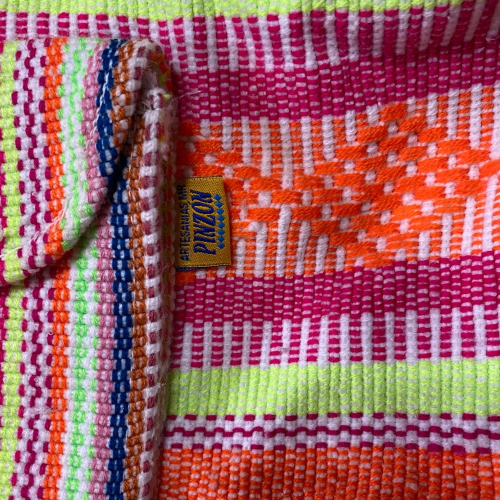 Cute woven drawstring backpack - Picture 3 of 5